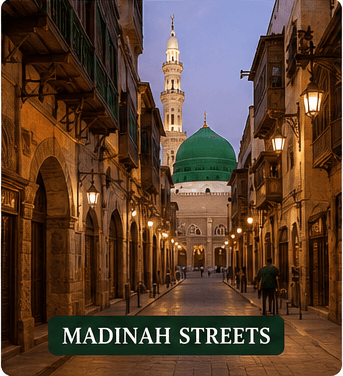 Madinah Traditional Streets Historic Architecture